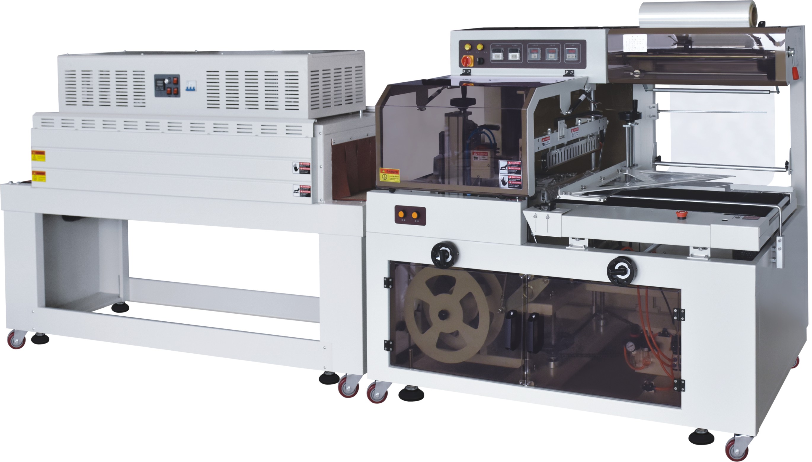 熱收縮膜包裝機，封口機  ,封箱機, 打包機 ,熱收縮膜定制, 全自動包裝機